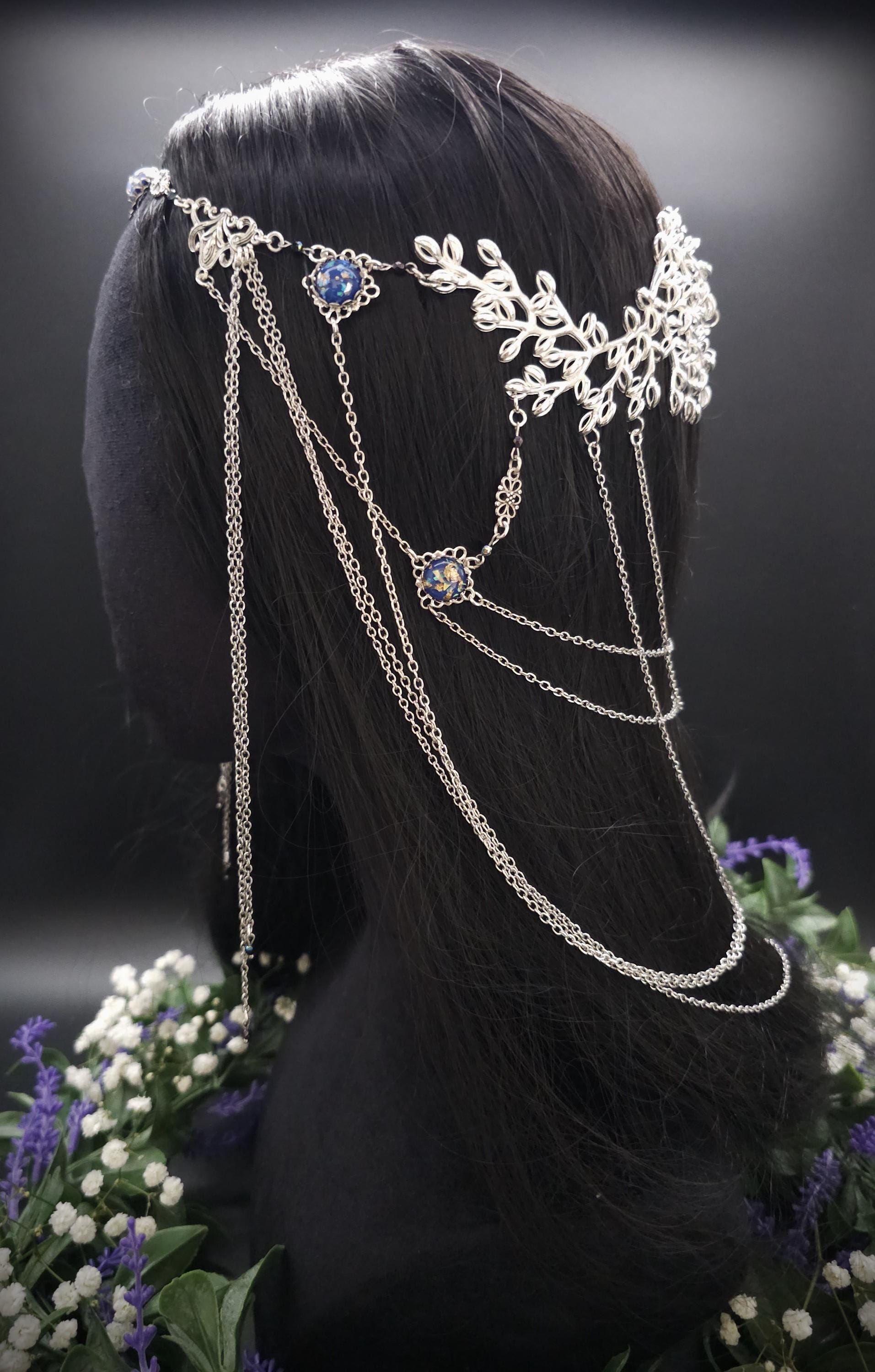 Headpiece / Tiara / Kopfschmuck, Braut Accessoire für Hochzeiten, handgefertigtes Unikat