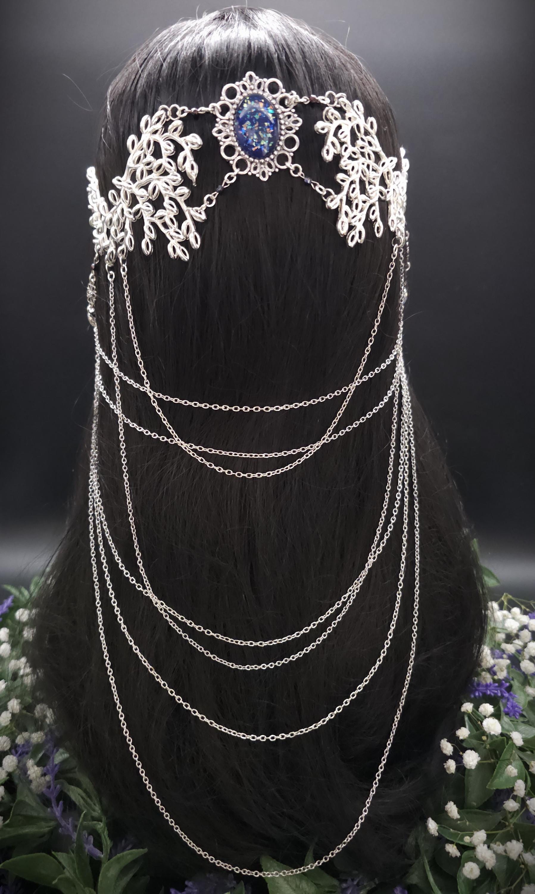Headpiece / Tiara / Kopfschmuck, Braut Accessoire für Hochzeiten, handgefertigtes Unikat