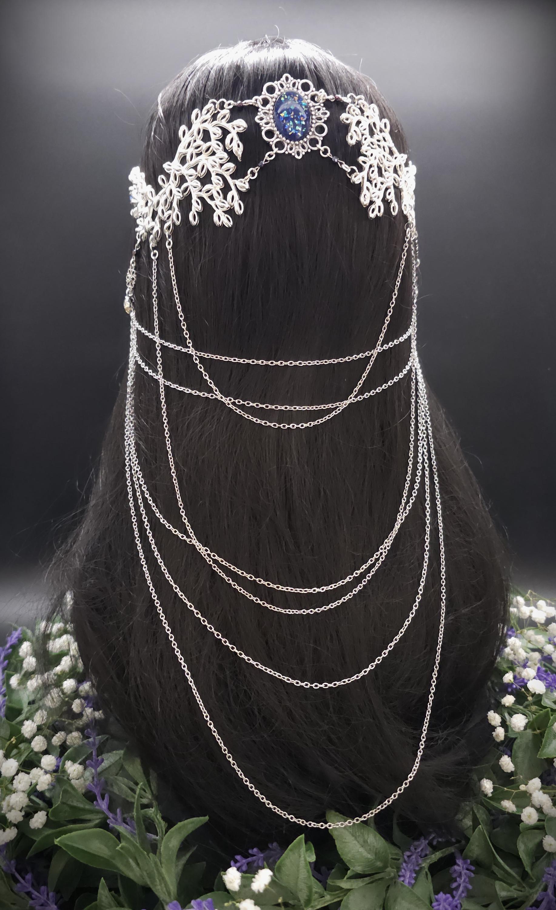 Headpiece / Tiara / Kopfschmuck, Braut Accessoire für Hochzeiten, handgefertigtes Unikat