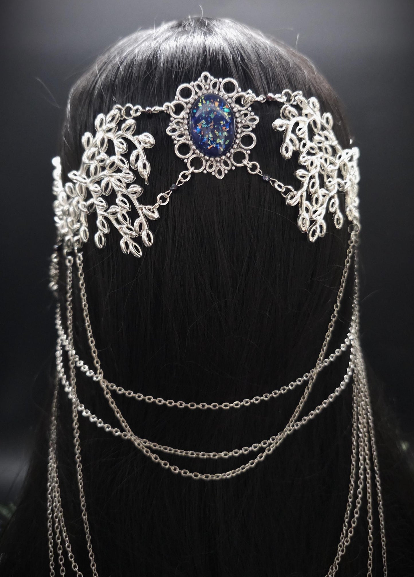 Headpiece / Tiara / Kopfschmuck, Braut Accessoire für Hochzeiten, handgefertigtes Unikat