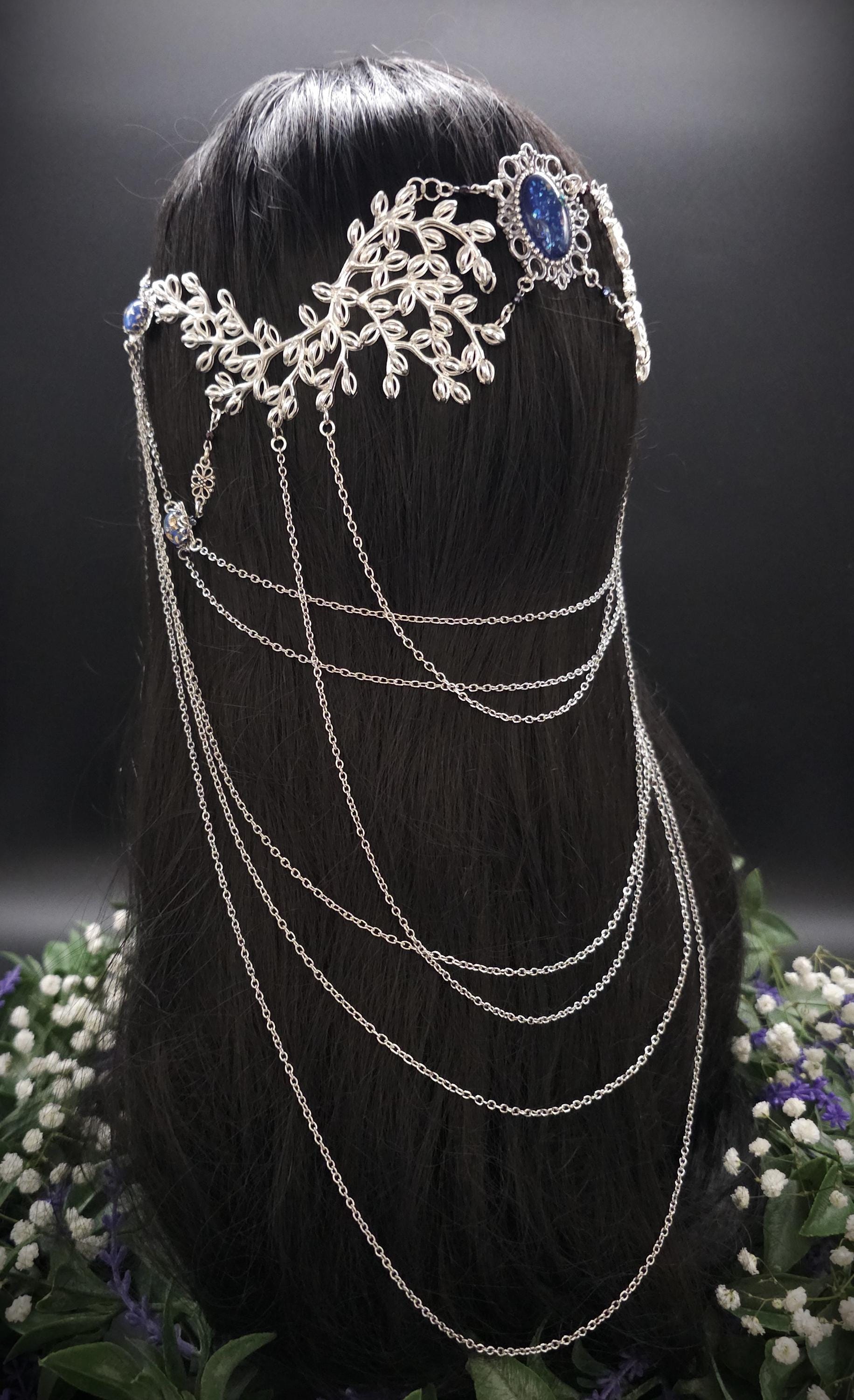 Headpiece / Tiara / Kopfschmuck, Braut Accessoire für Hochzeiten, handgefertigtes Unikat
