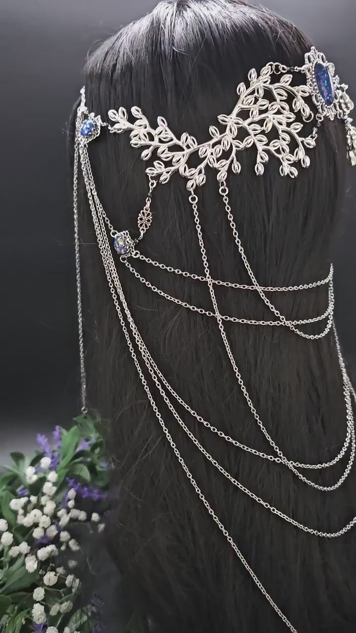 Headpiece / Tiara / Kopfschmuck, Braut Accessoire für Hochzeiten, handgefertigtes Unikat