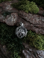Light Necklace, Angelic Caller with Light, LARP Amulett, Magic, Elvish Pendant, Fantasy Choker, Fairy, Witch, Wicca, Magical Present, Pagan