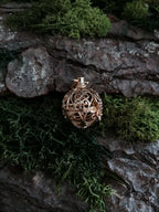 Light Necklace, Angelic Caller with Light, LARP Amulett, Magic, Elvish Pendant, Fantasy Choker, Fairy, Witch, Wicca, Magical Present, Pagan