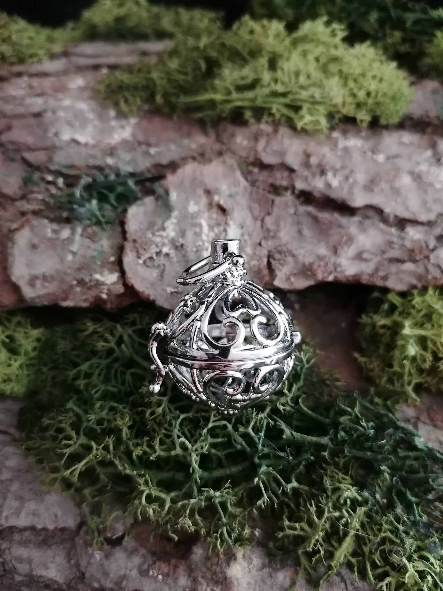 Light Necklace, Angelic Caller with Light, LARP Amulett, Magic, Elvish Pendant, Fantasy Choker, Fairy, Witch, Wicca, Magical Present, Pagan