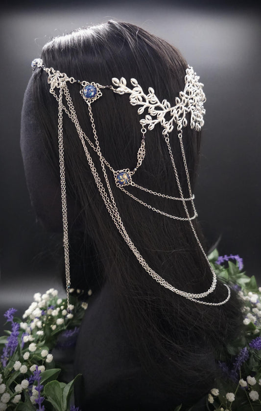 Headpiece / Tiara / Kopfschmuck, Braut Accessoire für Hochzeiten, handgefertigtes Unikat