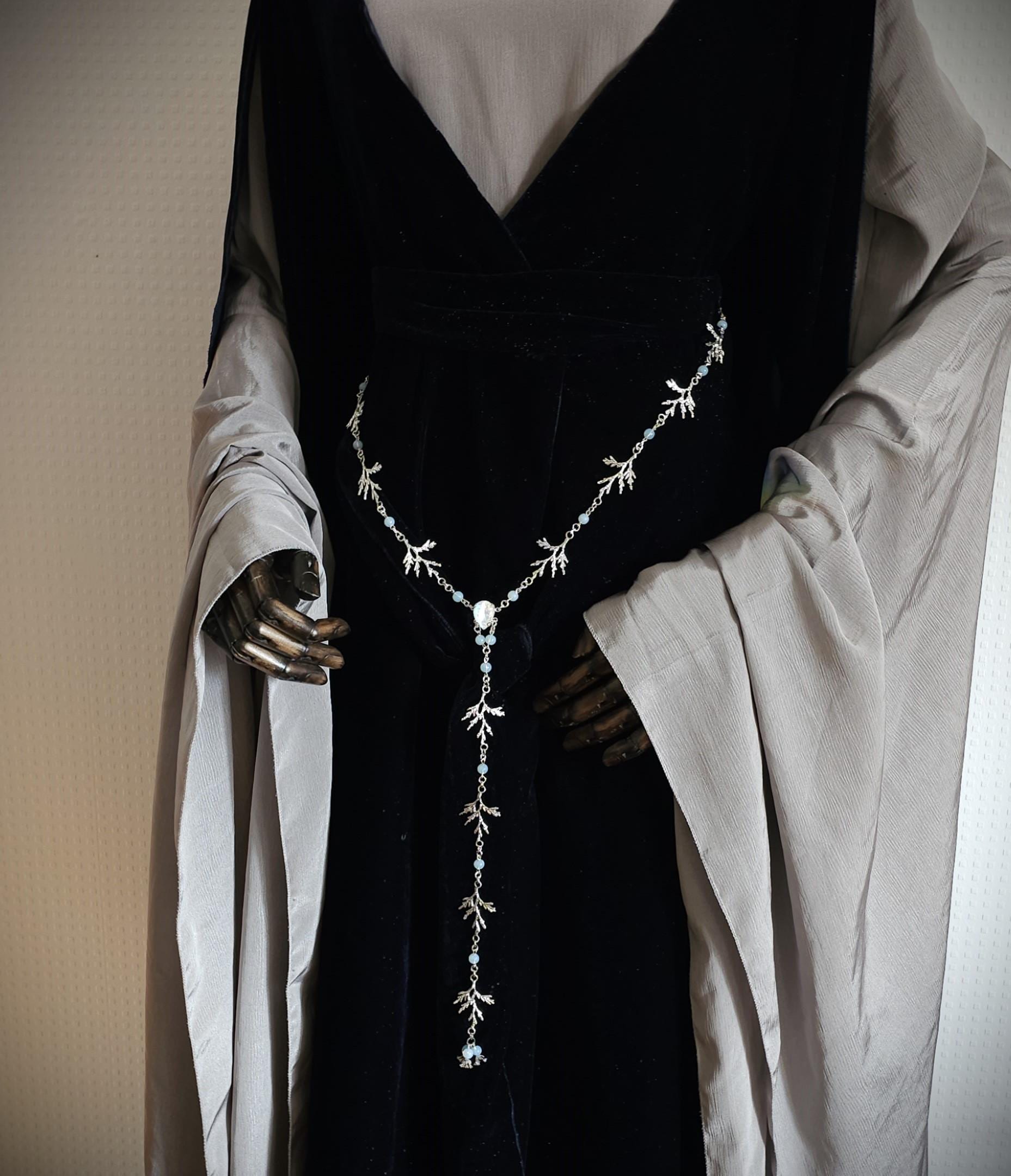 Handgefertigter Elfen Gürtel ~ Fantasy Kostüm Accessoire ~ Witchy Schmuck ~ Größenverstellbar