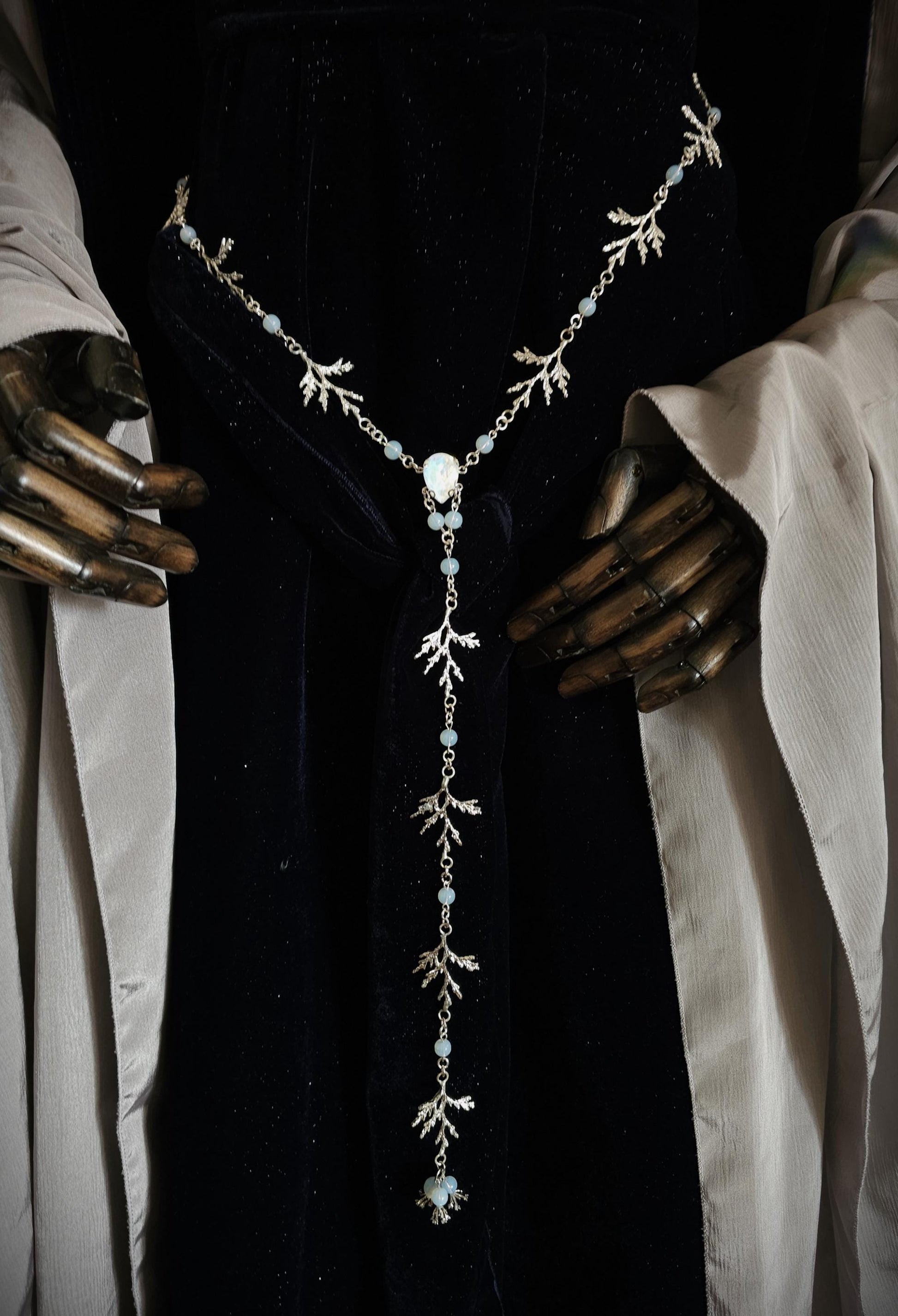 Handgefertigter Elfen Gürtel ~ Fantasy Kostüm Accessoire ~ Witchy Schmuck ~ Größenverstellbar