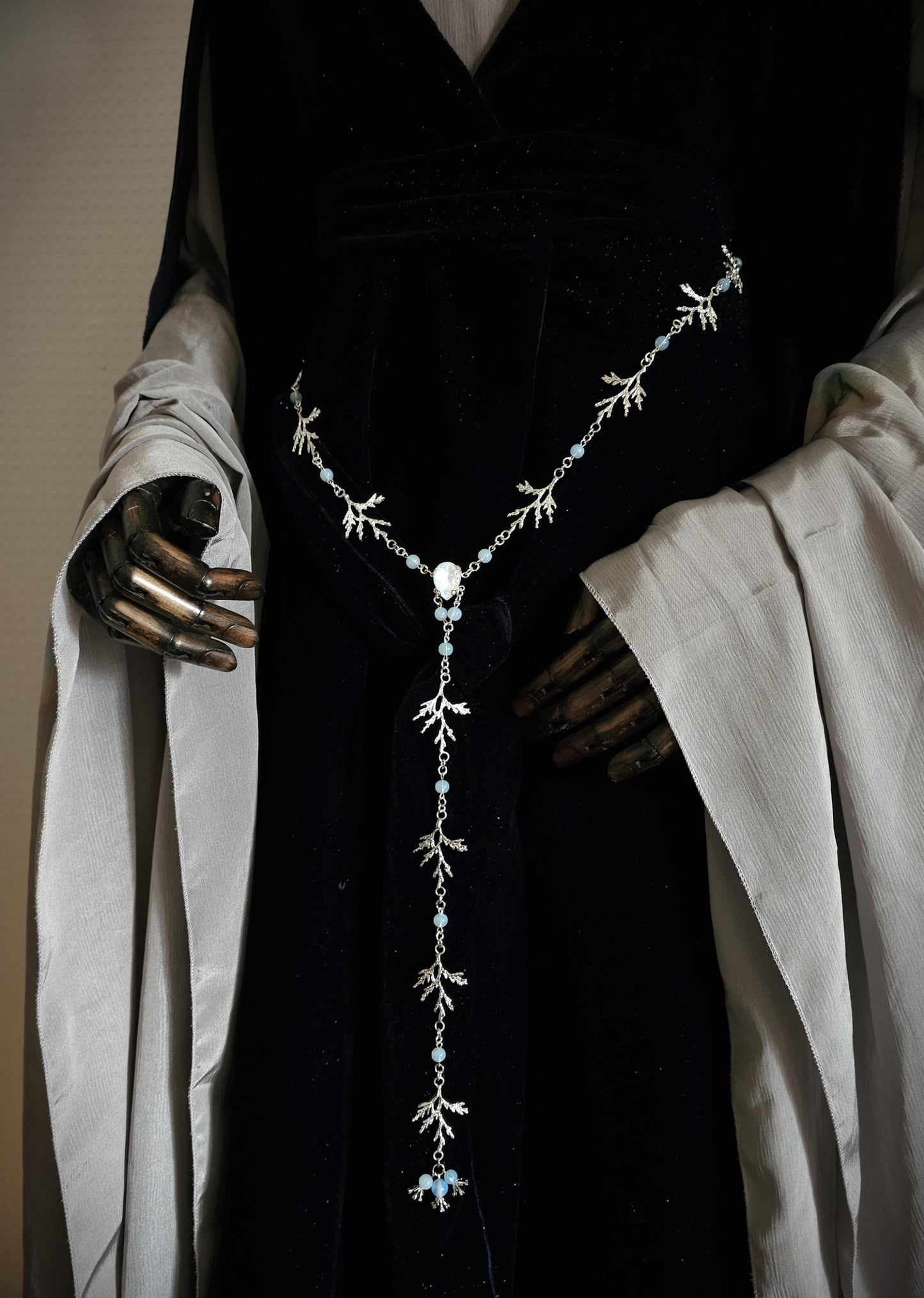 Handgefertigter Elfen Gürtel ~ Fantasy Kostüm Accessoire ~ Witchy Schmuck ~ Größenverstellbar