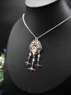 Sternen Halskette ~ Edelstahl Kette ~Fantasy Schmuck ~ Elfen Choker