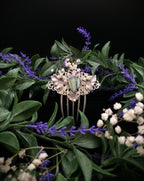 Braut Haarkamm ~ Woodland Wedding ~ Fairy Haarschmuck ~ Fantasy Haar Accessoire ~ Art Nouveau Schmuck