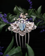 Braut Haarkamm ~ Woodland Wedding ~ Fairy Haarschmuck ~ Fantasy Haar Accessoire ~ Art Nouveau Schmuck