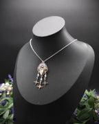 Sternen Halskette ~ Edelstahl Kette ~Fantasy Schmuck ~ Elfen Choker