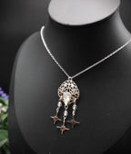 Sternen Halskette ~ Edelstahl Kette ~Fantasy Schmuck ~ Elfen Choker