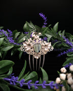 Braut Haarkamm ~ Woodland Wedding ~ Fairy Haarschmuck ~ Fantasy Haar Accessoire ~ Art Nouveau Schmuck