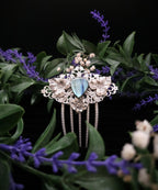 Braut Haarkamm ~ Woodland Wedding ~ Fairy Haarschmuck ~ Fantasy Haar Accessoire ~ Art Nouveau Schmuck