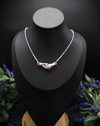 Magnetic Hand Choker ~ Farbauswahl ~ Garnet Necklace ~ Gothic Jewelry ~ Victorian Necklace ~ Alternative Bride