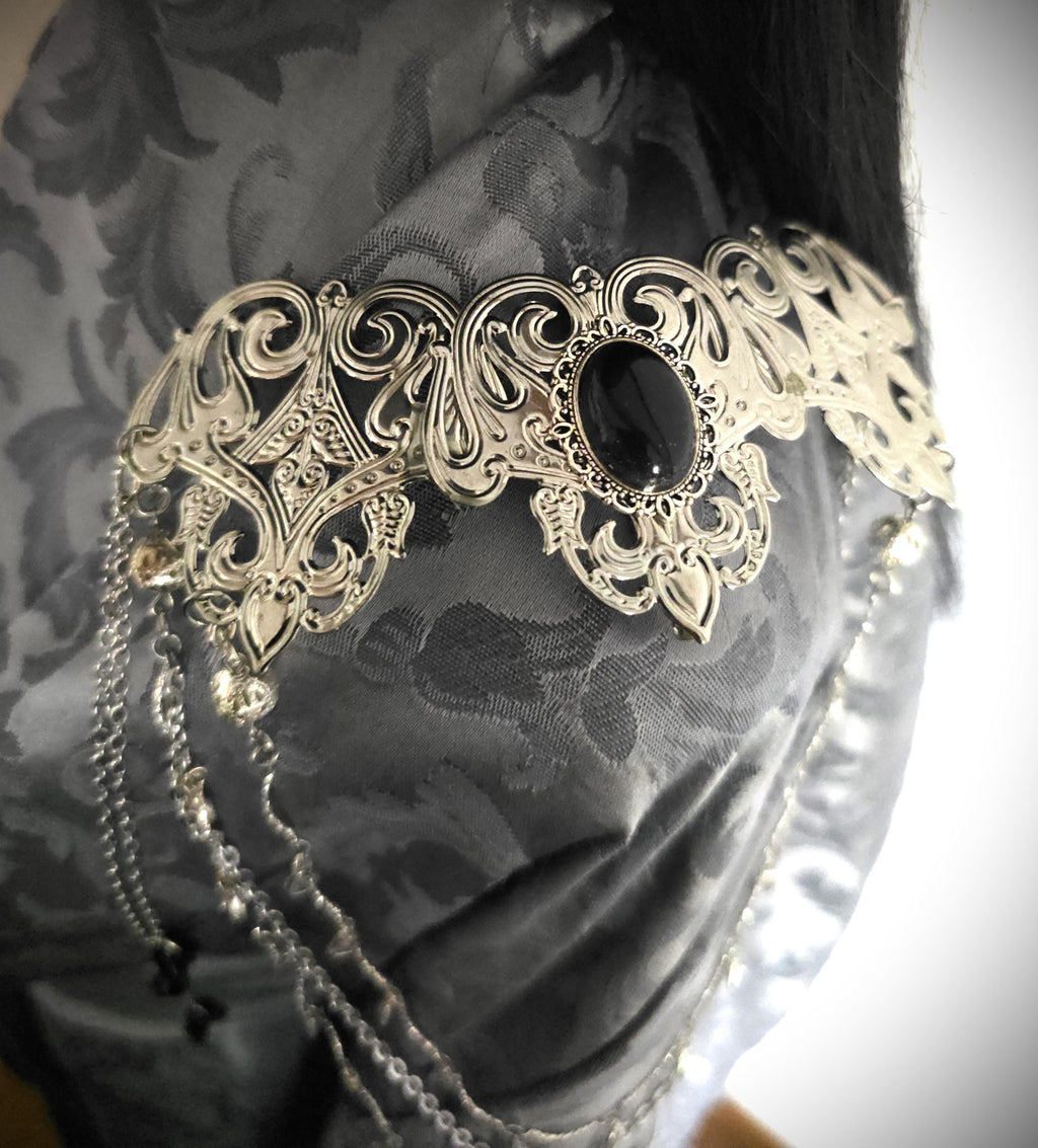 Broschen Paar ~ Kostüm Accessoire ~Pin Brosche Schalnadel ~ Hochzeits-Schmuck