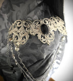 Broschen Paar ~ Kostüm Accessoire ~Pin Brosche Schalnadel ~ Hochzeits-Schmuck
