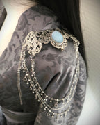 Broschen Paar ~Kostüm Accessoire ~Pin Brosche Schalnadel ~ Hochzeits-Schmuck