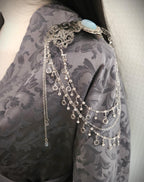 Broschen Paar ~Kostüm Accessoire ~Pin Brosche Schalnadel ~ Hochzeits-Schmuck