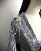 Broschen Paar ~Kostüm Accessoire ~Pin Brosche Schalnadel ~ Hochzeits-Schmuck
