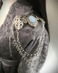 Broschen Paar ~Kostüm Accessoire ~Pin Brosche Schalnadel ~ Hochzeits-Schmuck