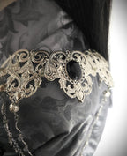 Broschen Paar ~ Kostüm Accessoire ~Pin Brosche Schalnadel ~ Hochzeits-Schmuck