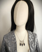 Edelstahl Halskette ~ Stern Kette ~ Celestial Schmuck ~ Fantasy Choker ~ Gothic Schmuck