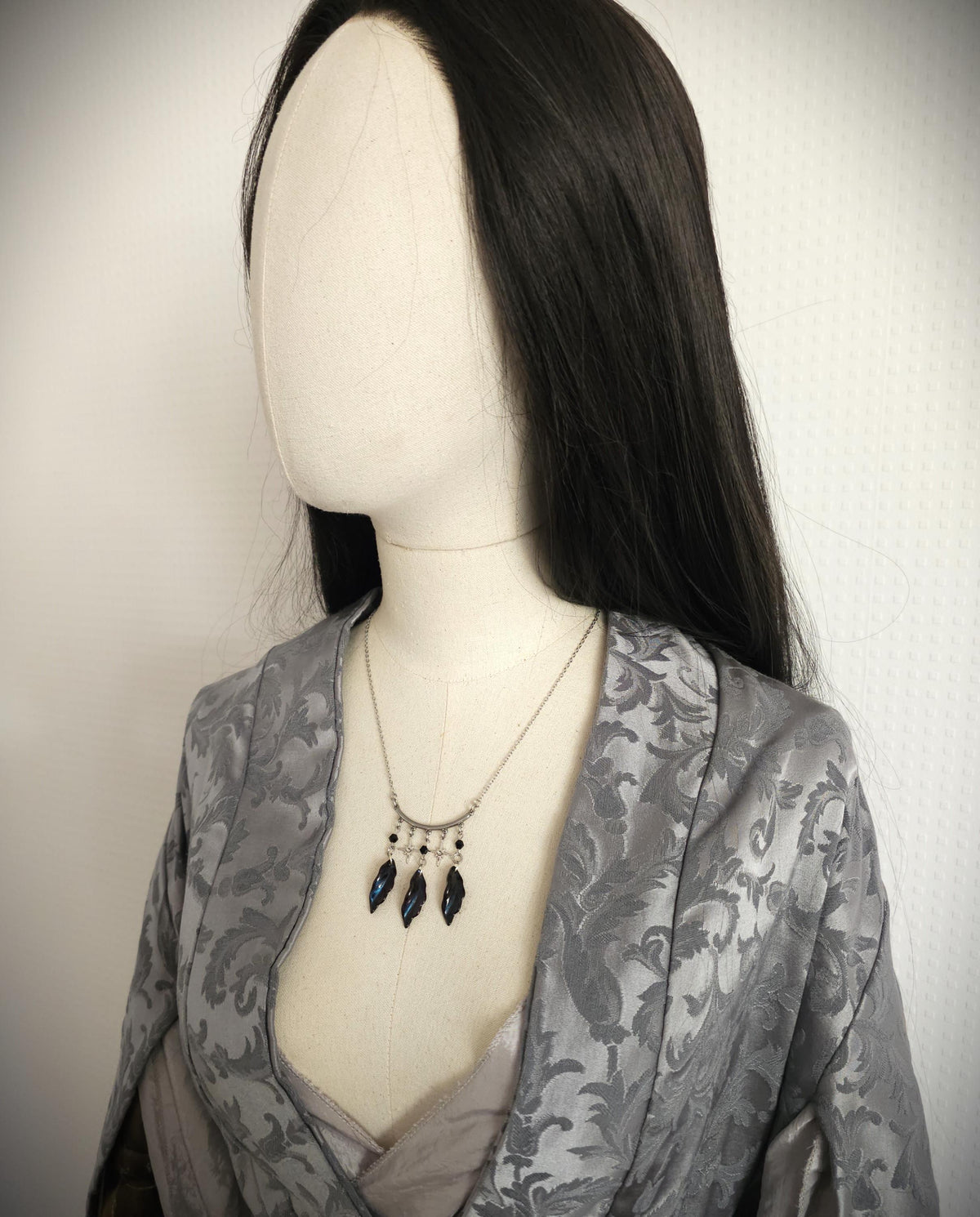 Edelstahl Halskette ~ Stern Kette ~ Celestial Schmuck ~ Fantasy Choker ~ Gothic Schmuck