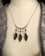 Edelstahl Halskette ~ Stern Kette ~ Celestial Schmuck ~ Fantasy Choker ~ Gothic Schmuck