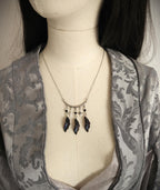 Edelstahl Halskette ~ Stern Kette ~ Celestial Schmuck ~ Fantasy Choker ~ Gothic Schmuck
