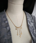 Stern Halskette aus Edelstahl ~ Celestial Kette ~ Sternenschmuck ~ Fantasy Halskette