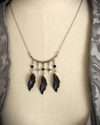 Edelstahl Halskette ~ Stern Kette ~ Celestial Schmuck ~ Fantasy Choker ~ Gothic Schmuck