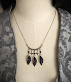 Edelstahl Halskette ~ Stern Kette ~ Celestial Schmuck ~ Fantasy Choker ~ Gothic Schmuck