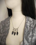 Edelstahl Halskette ~ Stern Kette ~ Celestial Schmuck ~ Fantasy Choker ~ Gothic Schmuck