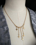 Stern Halskette aus Edelstahl ~ Celestial Kette ~ Sternenschmuck ~ Fantasy Halskette