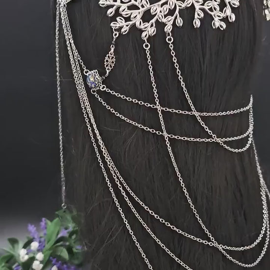 Headpiece / Tiara / Kopfschmuck, Braut Accessoire für Hochzeiten, handgefertigtes Unikat